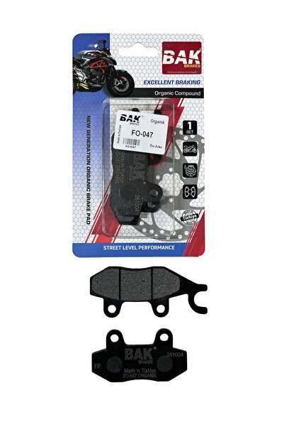 MOTORKİT MK BAK ORGANİK ÖN BALATA TAKIMI RKS VRS 125 / FRECCİA 125 - 150 / RK...