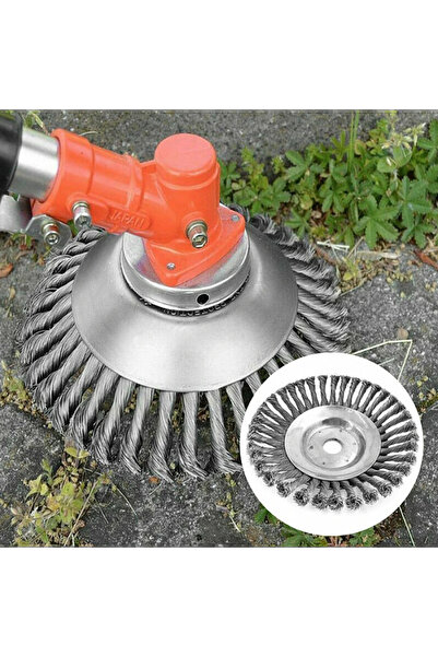 OEM Disc cu perie de sârmă pentru motocoasă de umăr 200 mm 6"