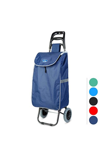 freyzi Shopping Trolley with Wheels – 100 x 36 x 25 cm, 30 kg, Polyester, 5 C...