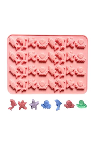 Siliko World Epoxy Jelly Mold Haribo Mold Sea Creatures Mold Fish Haribo Mold