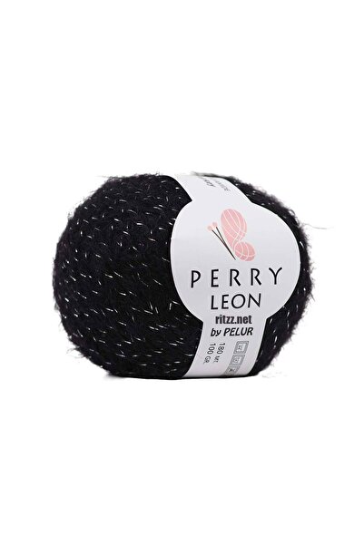 Ritzz Perry Leon Mohair Negru - Argintiu Sclipitor