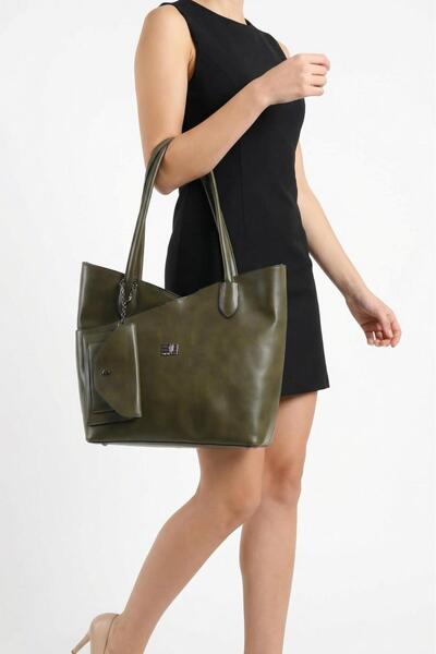 Mini Angel Modern Khaki Shoulder Bag Stylish Bag Suitable for Daily Use Large...