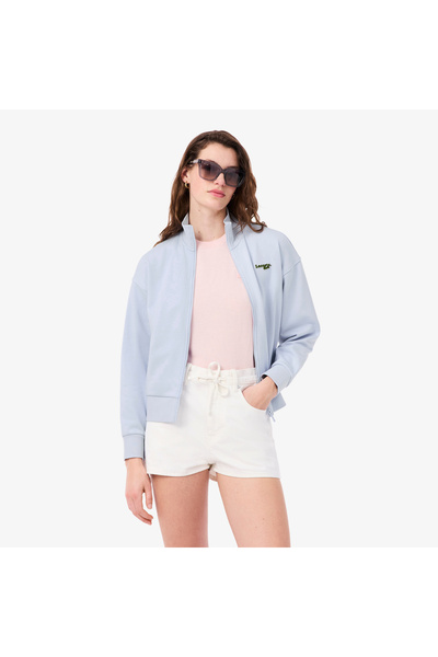 Lacoste Relaxed Fit Zipped Badge Sweatshirt - SF0040-00-J2G