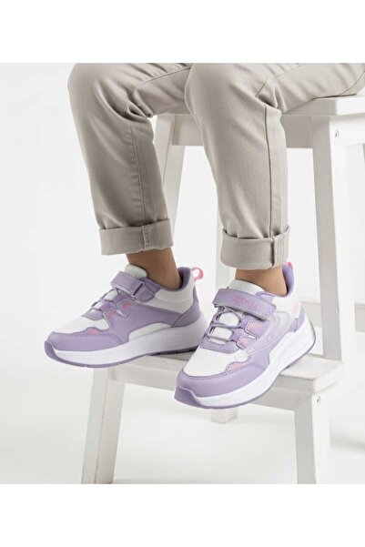 McDark Lila Girls' Orthopedic Sports Shoes with Velcro and Laces