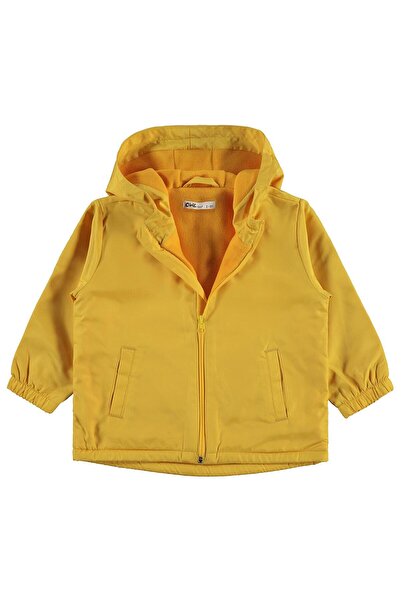 Civil Boys İçi Polarlı Basic 2-5 Yaş Yağmurluk - Sarı 3-4 Yaş