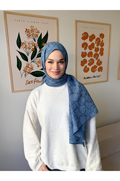 CUOCA LOUNGE Halka Desen Doğal Pamuk Şal