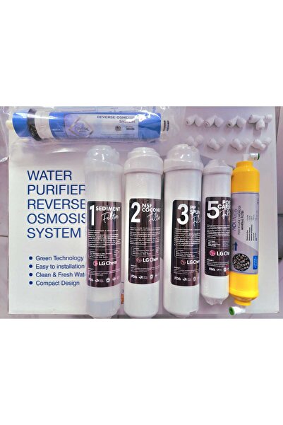 Sunny Fonte Plus 6 aşama su arıtma cihazı filtresi LG Filtre Orjinal CRİSTAL ...