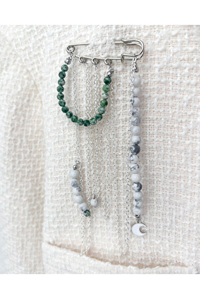 Moonlight Jewelry Moon Thread Brooch – Nature