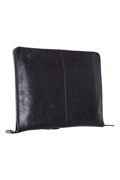 PLM Miraj – Portable Luxury Prayer Mat with Leather Case - Black Leather