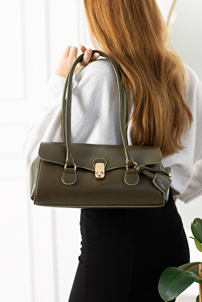 Valu Accessorize Women's Buckle Detailed Hand Shoulder and Arm Bag Helen