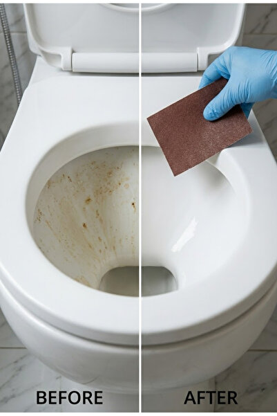ÜMİTAVM Sarı Leke ve Kireç Temizleme Seti - 3'lü Lavabo Klozet - Hassas Su Zı...