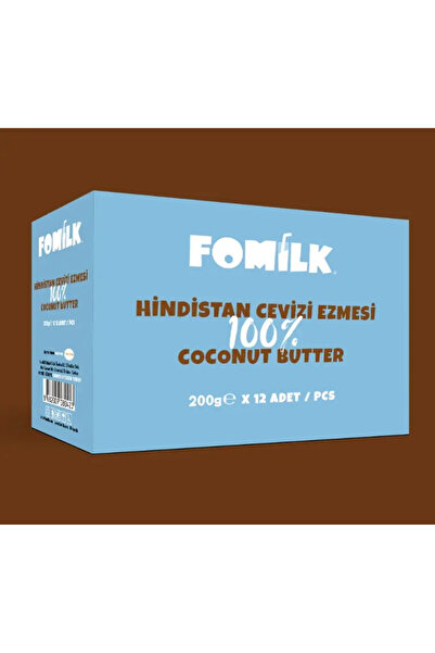 Fomilk %100 HİNDİSTAN CEVİZİ EZMESİ 200 G X 12 ADET