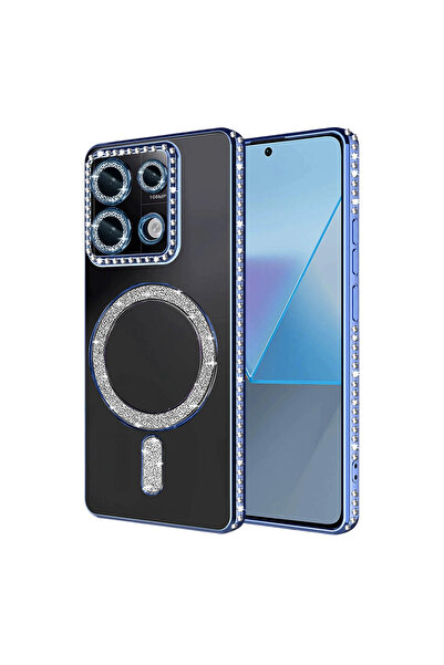 eco port حافظة ريدمي نوت 13 برو 4 جي جوكي سيملي ماجنيتيكسيف - أزرق