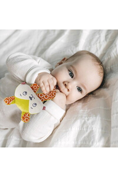 Babyjem My Rattle Cat Playmate, Yellow