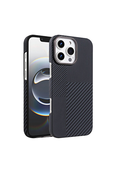 eco port iPhone 16 Pro Max Vega Magsafe Cover - Black