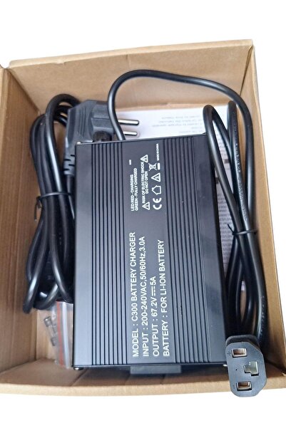 OEM Incarcator rapid profesional 60V 5A baterii Lithium-Ion 67.2V - mufa calc...