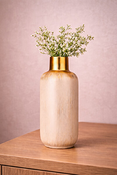 Hmydesign Dekoratif Seramik Vazo El Yapımı Modern Ev Dekoru – Goldarette