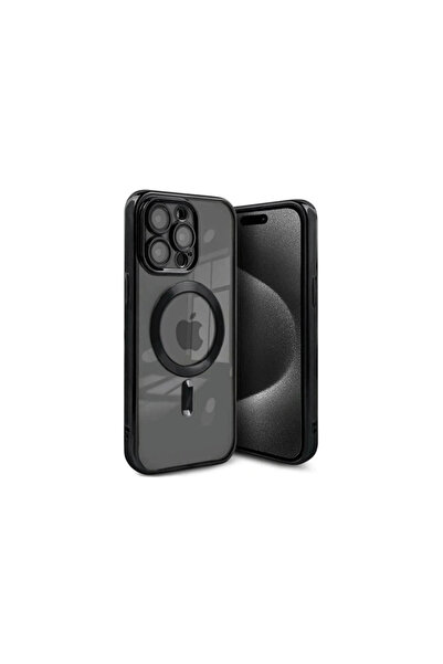 eco port غطاء حماية لهاتف آيفون 15 برو ماكس من كروس مغناطيسي - أسود