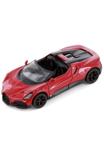 Kinsmart Machetă metalică, Bugatti Mistral, scară 1:36, roșu