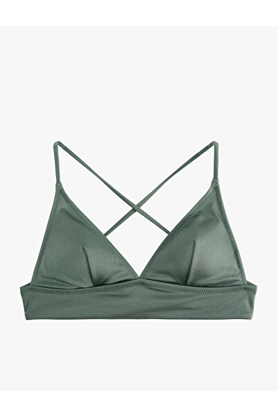 Koton Back Tie Detailed Bralet Bikini Top