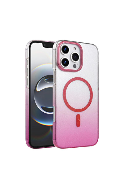 eco port iPhone 16 Pro Max Glossy Magsafe Cover - Pink