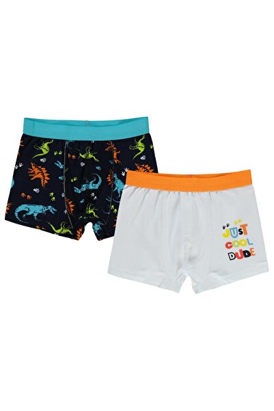 Civil Boys طقم بوكسر للأولاد مكون من قطعتين للأعمار من 2-10 سنوات - مقاس قياس...