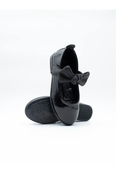 Sy Store Момичешки балетни пантофки с панделка от плат