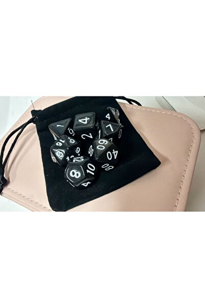 zerzembe DND Frp Zar Seti 7li Set Dnd Zarı Dungeons And Dragons Masaüstü Oyun...