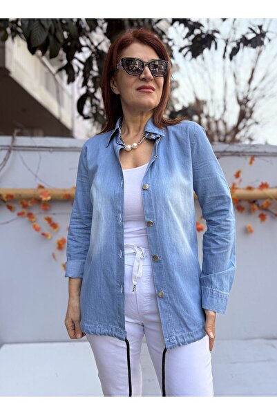 DenizEge Washed Denim Shirt