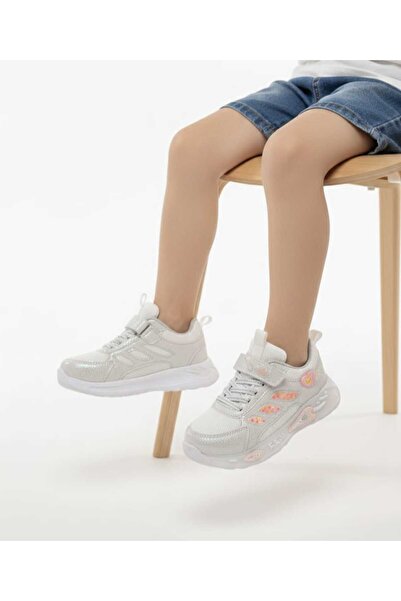 McDark ICE SILVER GIRLS' Ορθοπεδικά Αθλητικά Παπούτσια με Σόλα που δεν Κιτριν...