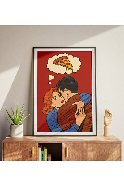 Pizza Lover Çerçeveli Poster