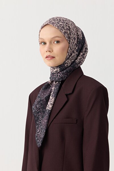 İpekhan Winter Bloom Soft Scarf 1244 Dried Rose