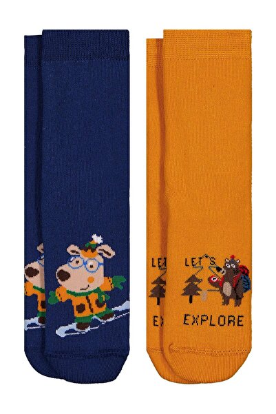 Civil Boys جوارب لطيفة للكلاب مكونة من قطعتين للأولاد من عمر 2-12 سنة - مقاس ...