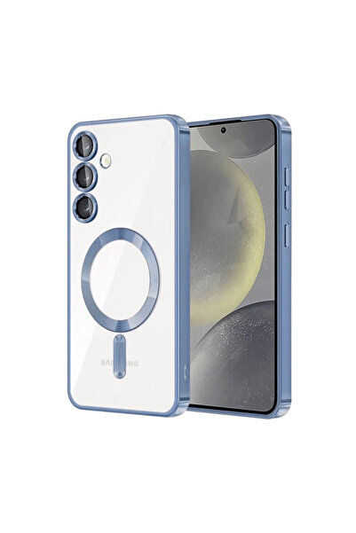 eco port غطاء سامسونج جالاكسي A55 5G كروس مغناطيسي - أزرق سييرا