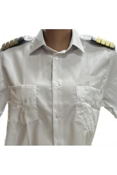 CREWTURK Pilot Shirt Long Sleeve Polyester Water Repellent Fabric