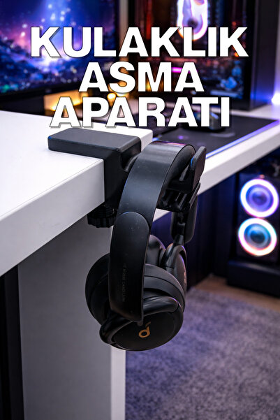 loftico Kulaklık Asma Aparatı - 40 cm Kalınlığa Kadar Tüm Masalarda Uyumlu - ...
