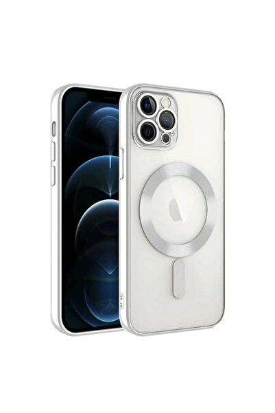 eco port Iphone 14 pro max case kross magneticsafe cover - silver