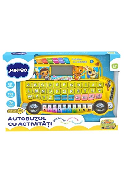 Noriel MiniBo interactiv pentru copii, autobuz de activități