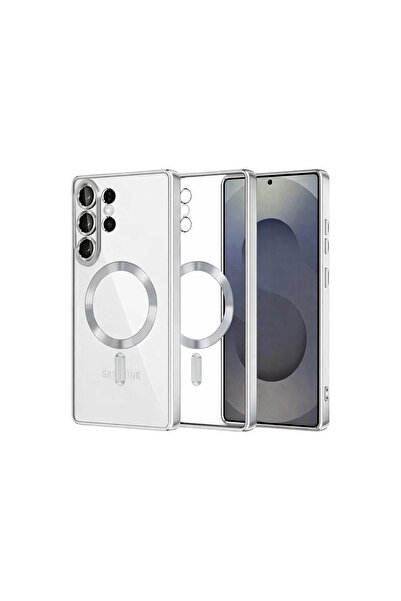 eco port غطاء سامسونج جالاكسي S26 ألترا كروس مغناطيسي آمن - فضي