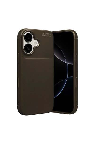 eco port iPhone 17 Auto Focus Carbon Cover - Brown