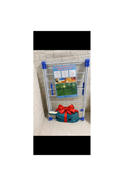 GENERAL'S High-quality foldable clothes drying rack with a practical samosa m...