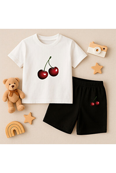 genosha T-shirt Kratke hlače Dječji set 100% Pamuk Udoban kroj Ležeran Slatki...