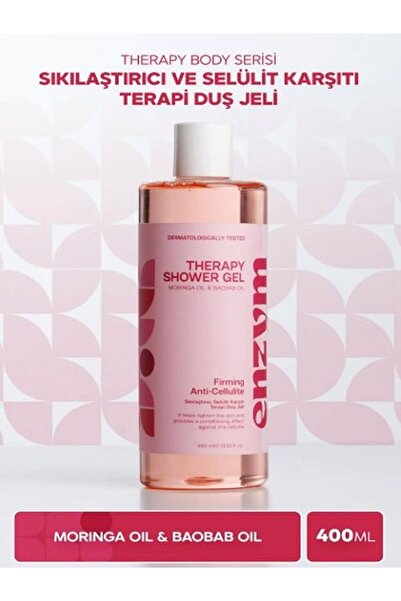 ENZYM COSMETICS Sıkılaştırıcı Ve Selülit Karşıtı Terapi Duş Jeli 400 ml