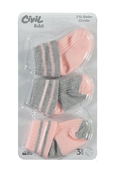 Civil Baby Renk Basic Acetate 0-24 Months Sock Sets - Standard Standard