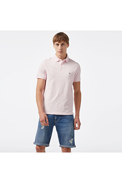 Tommy Hilfiger Erkek Pembe Polo