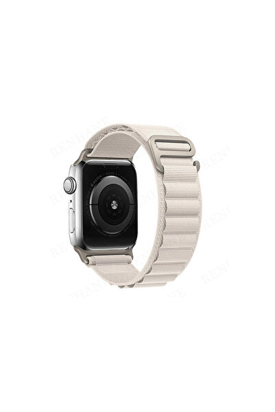 eco port Watch 38mm Compatible Mountain Band (Not a Watch) - White