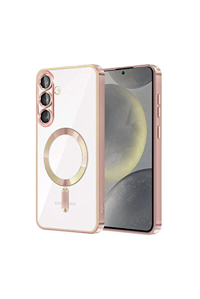 eco port غطاء سامسونج جالاكسي إس 26 بلس كروس مغناطيسي - وردي