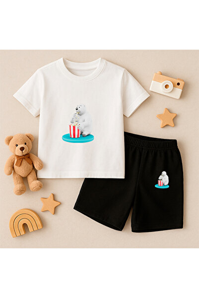 genosha tricou Pantaloni scurți Set pentru copii 100% bumbac Confortabil croi...