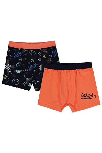 Civil Boys طقم بوكسر للأولاد مكون من قطعتين للأعمار من 2-10 سنوات - مقاس قياس...