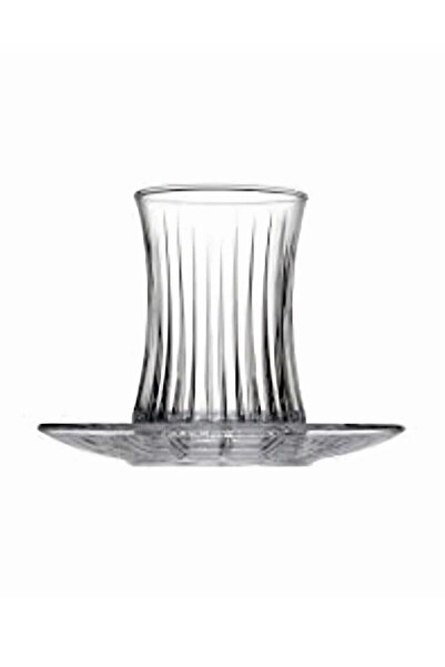 Pasabache Pasabahce ELYSIA Tea Glass & Saucer Set – 170cc, 12-Piece Gift Box